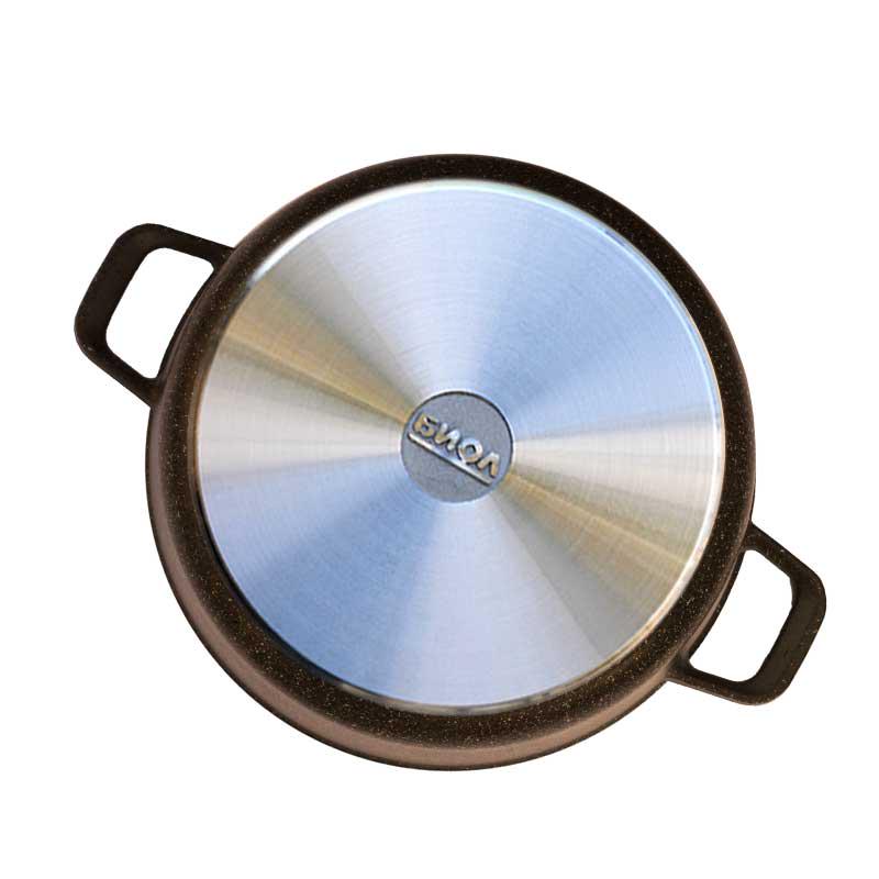 Каструля Біол Granite Brown зі скляною кришкою 2 л Коричневий (K203PC) - фото 2