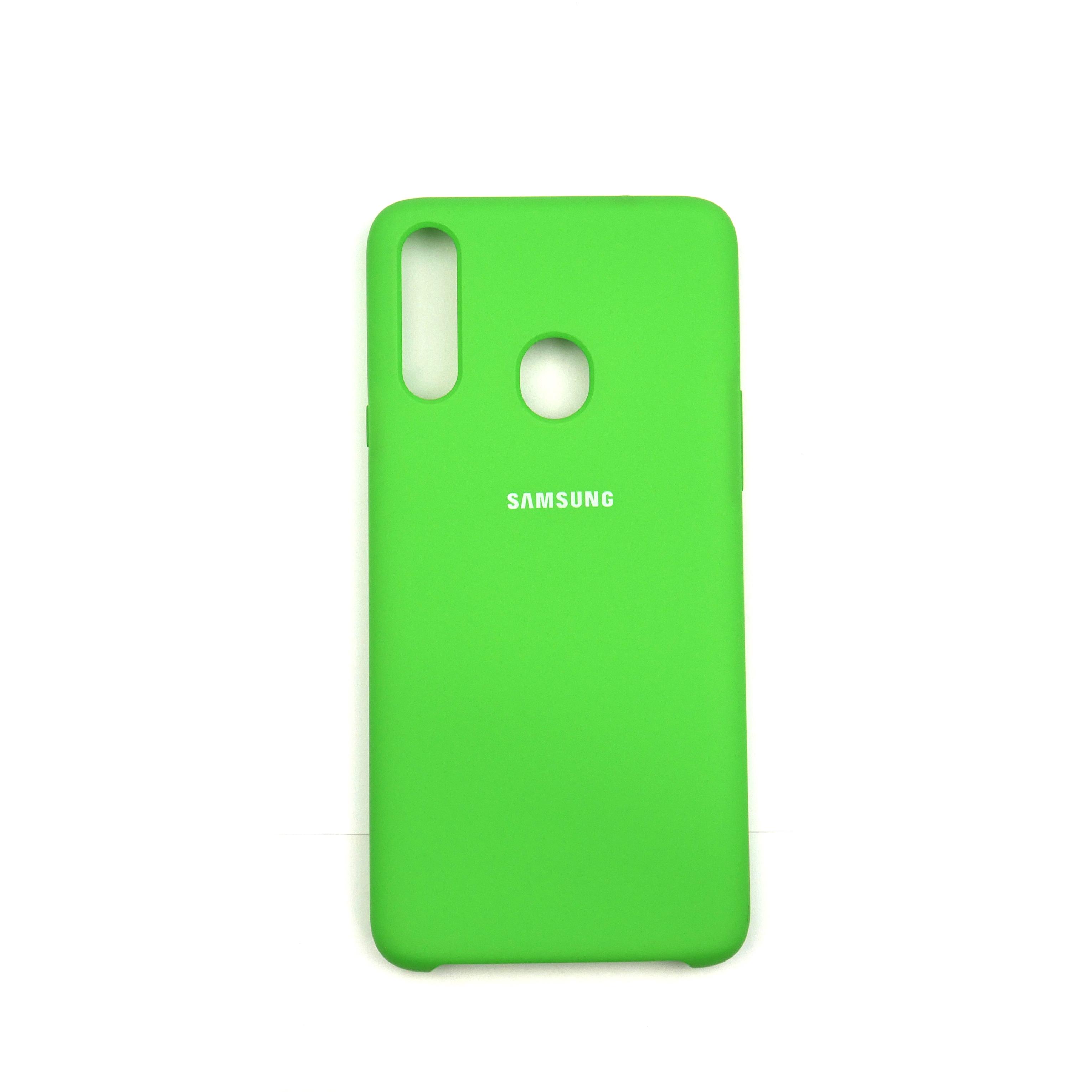 Чехол Jelly Silicone Case Samsung A20S Dark Green (31)
