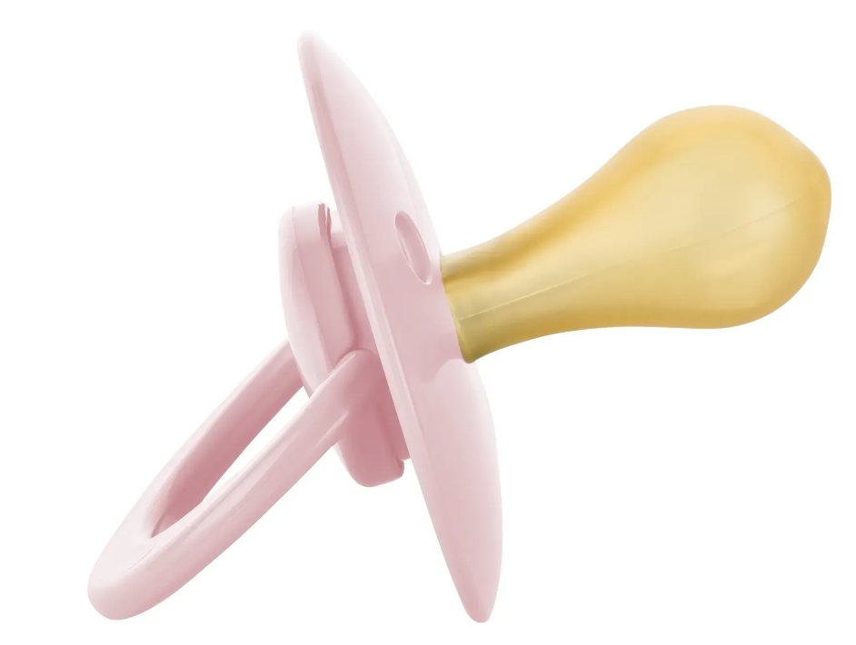 Пустышка круглая Baby Nova латексная 0-24 месяцев 2 шт. Розово-сиреневый (143924) - фото 3 Пустышка круглая Baby Nova латексная 0-24 месяцев 2 шт. Розово-сиреневый (143924) - фото 3