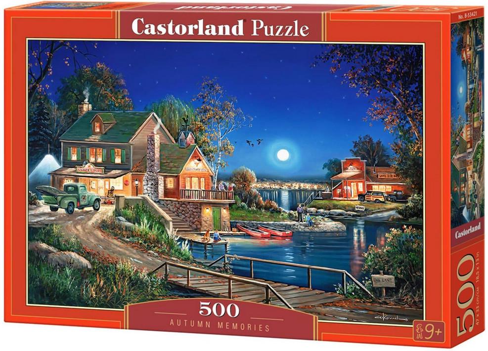 Пазл Castorland Осенние воспоминания 500 дет.