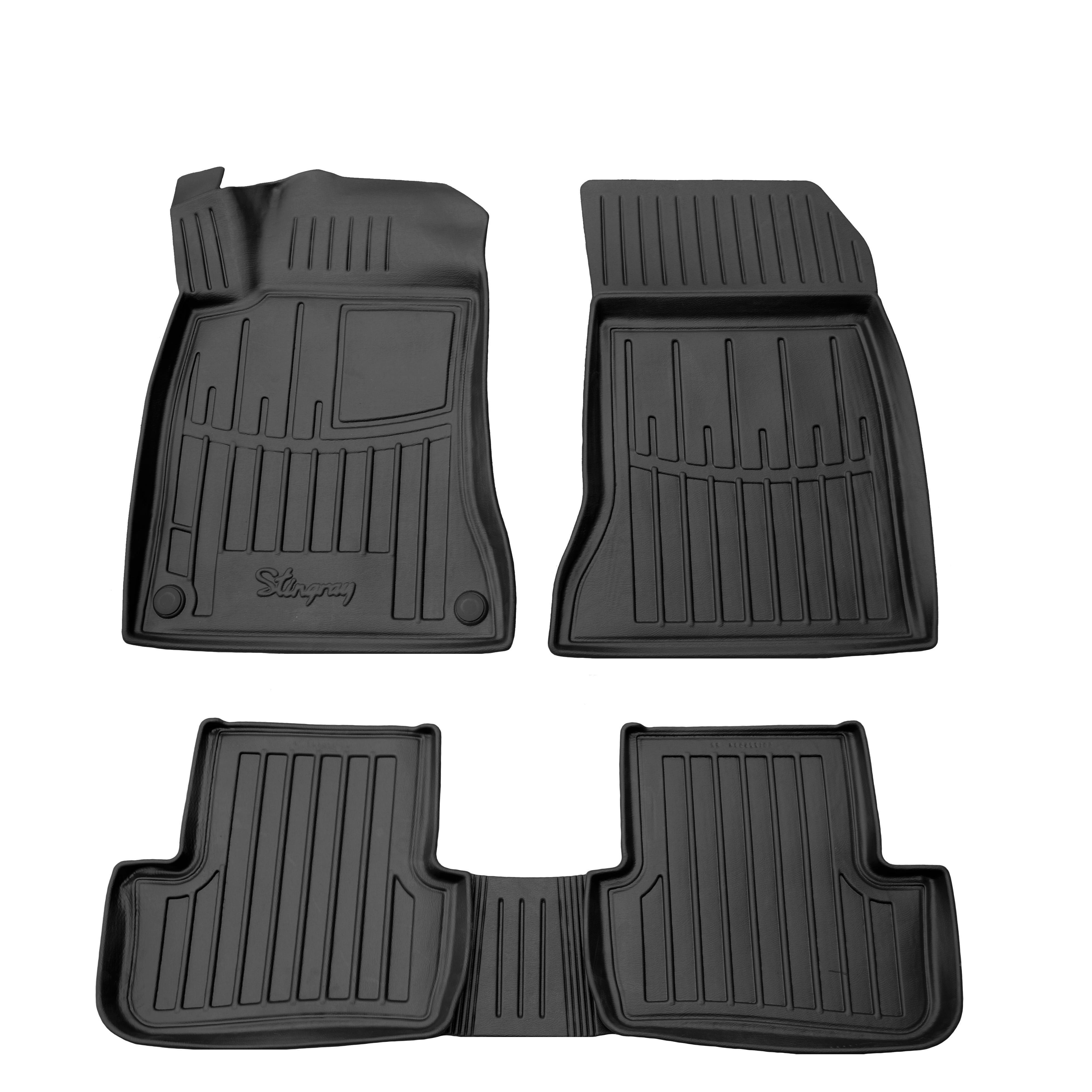 Коврики Stingray 3D для Mercedes A-сlass W176 2012-2018 рр. полиуретан 5 шт. Черный (158307) Коврики Stingray 3D для Mercedes A-сlass W176 2012-2018 рр. полиуретан 5 шт. Черный (158307)