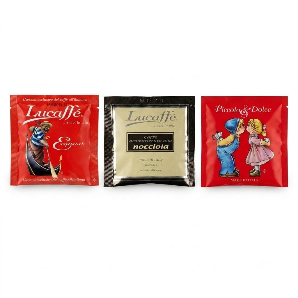 Набор кофе в чалдах Lucaffe 3 вида Гурман 150 шт. (nab004lucaffe)