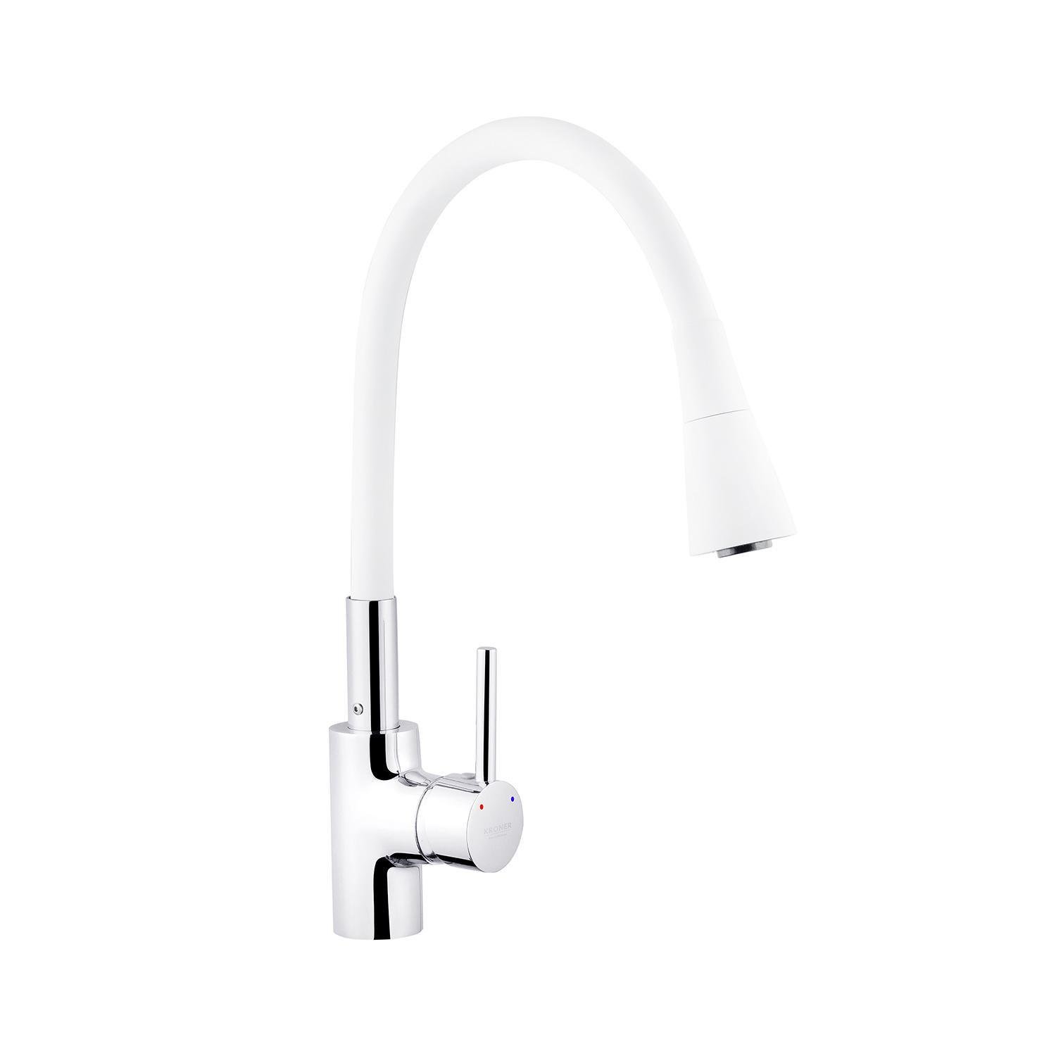 Змішувач для кухні Kroner KRM Küche C031WHI CV024335 (38082) - фото 1 Змішувач для кухні Kroner KRM Küche C031WHI CV024335 (38082) - фото 1