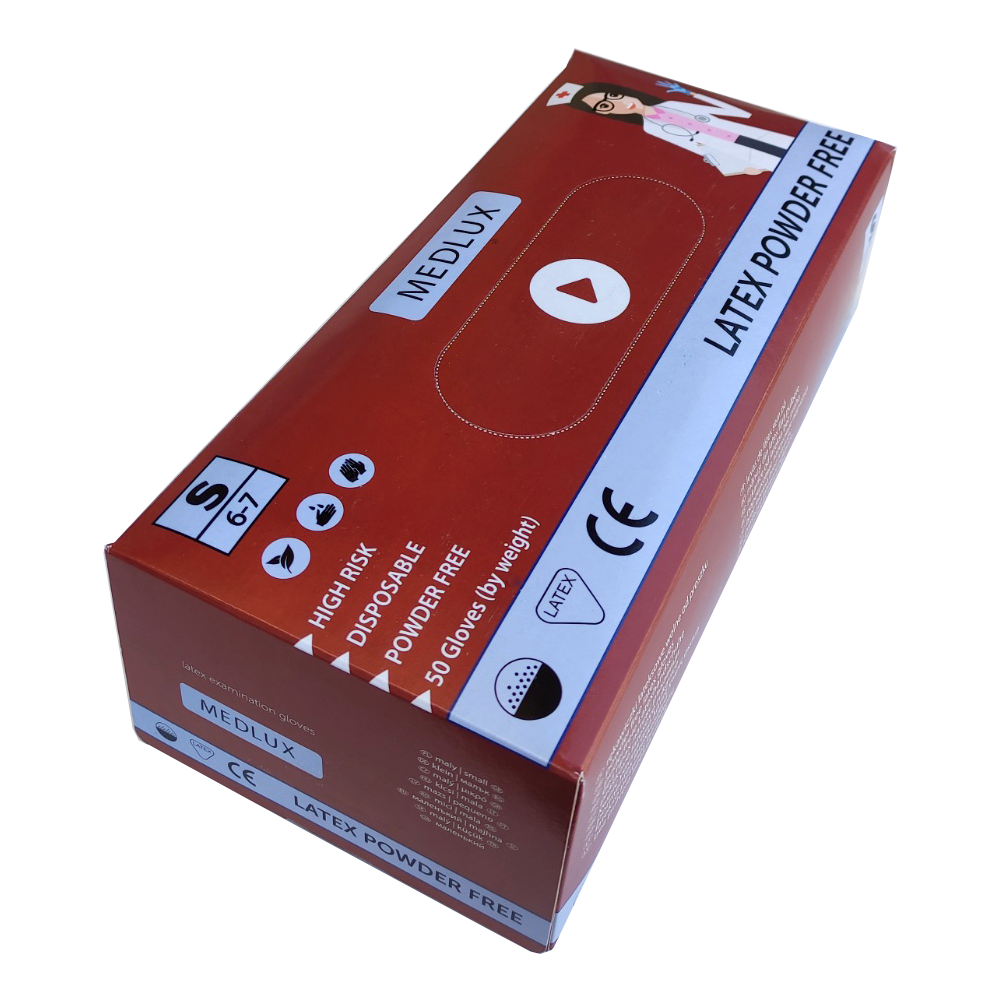 Перчатки латексные Ambulans S 50 шт. (3080)