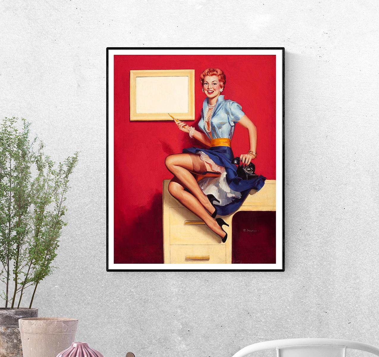 Постер В офисе. Ричард Скемп формат А-0 (pin_up010264_Poster)