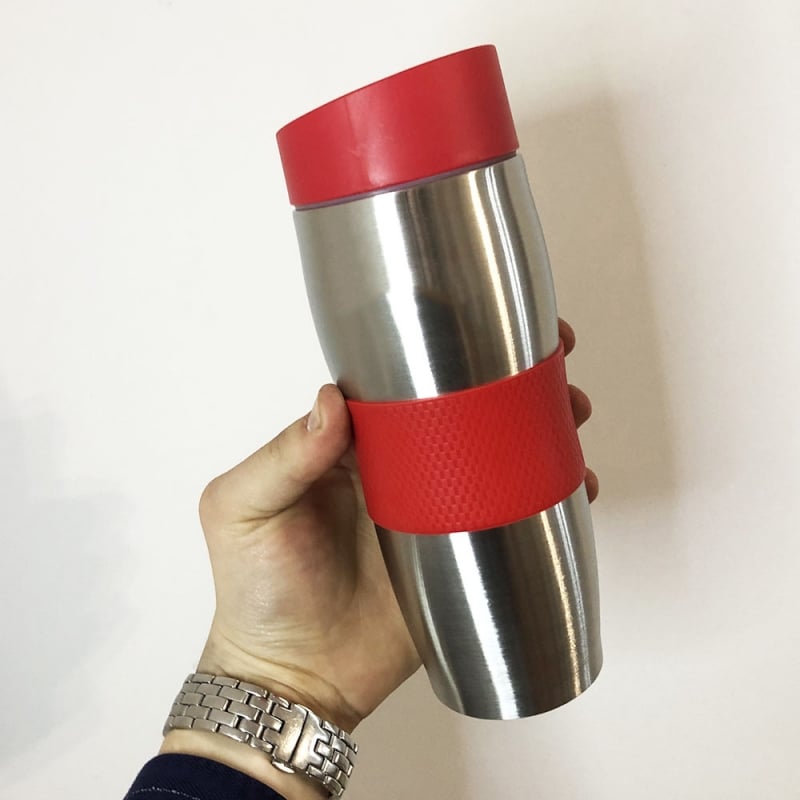 Термокухоль Unique UN-1072 380 мл Red (23252057) - фото 3 Термокухоль Unique UN-1072 380 мл Red (23252057) - фото 3