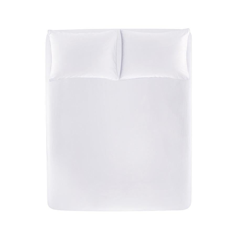 Простынь на резинке с наволочками Penelope Lia 160х200+50х70 см Белый (svt-2000022324687)