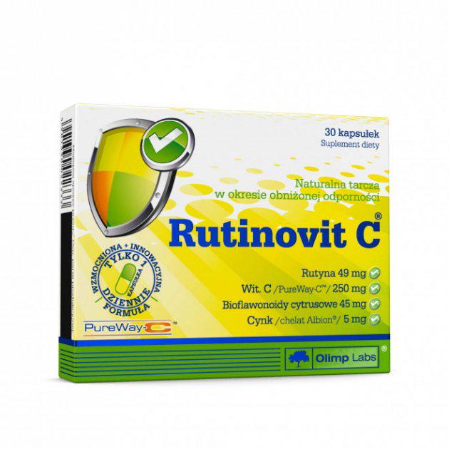 Витамин C для спорта Olimp Nutrition Rutinovit C 30 Caps
