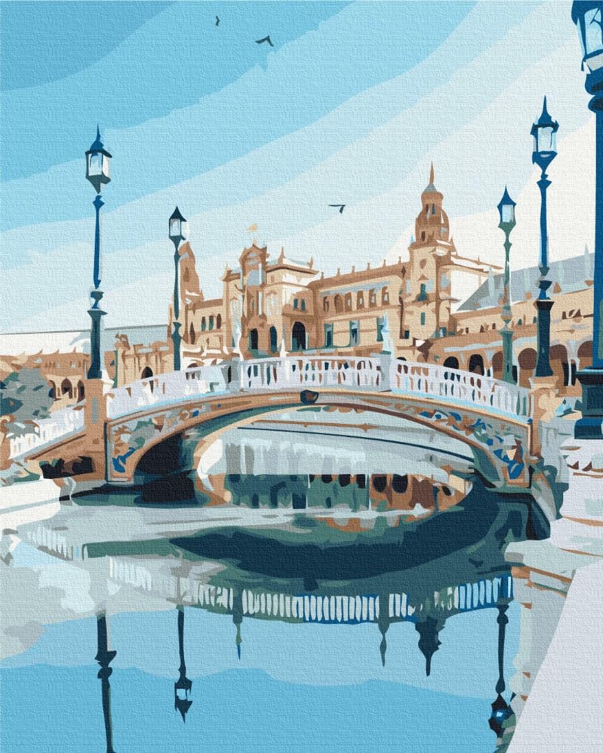 Картина по номерам Brushme Туристический кадр 48x60 см (BS52452L)