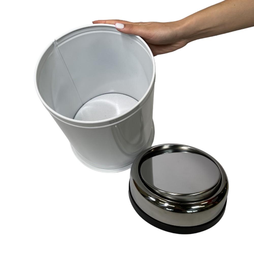 Ведро для мусора с поворотной крышкой MAXIFLOW 8 л Белый (4513.0000В.101.08) - фото 8 Ведро для мусора с поворотной крышкой MAXIFLOW 8 л Белый (4513.0000В.101.08) - фото 8