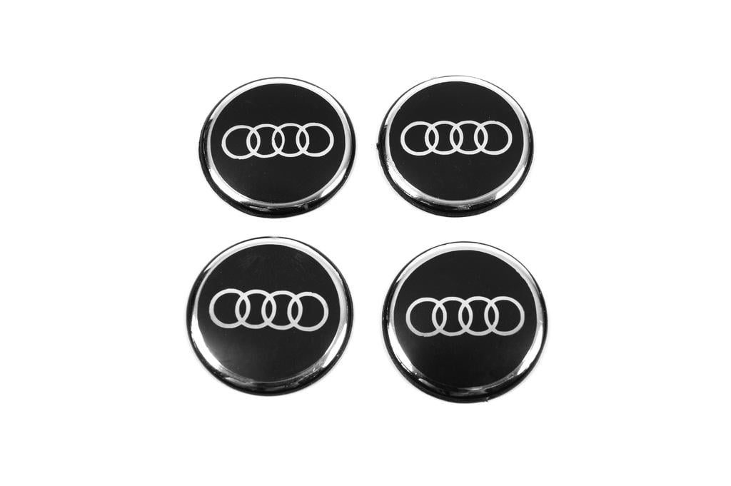Наклейки на ковпачки для Audi 54 мм 4 шт. (89676)