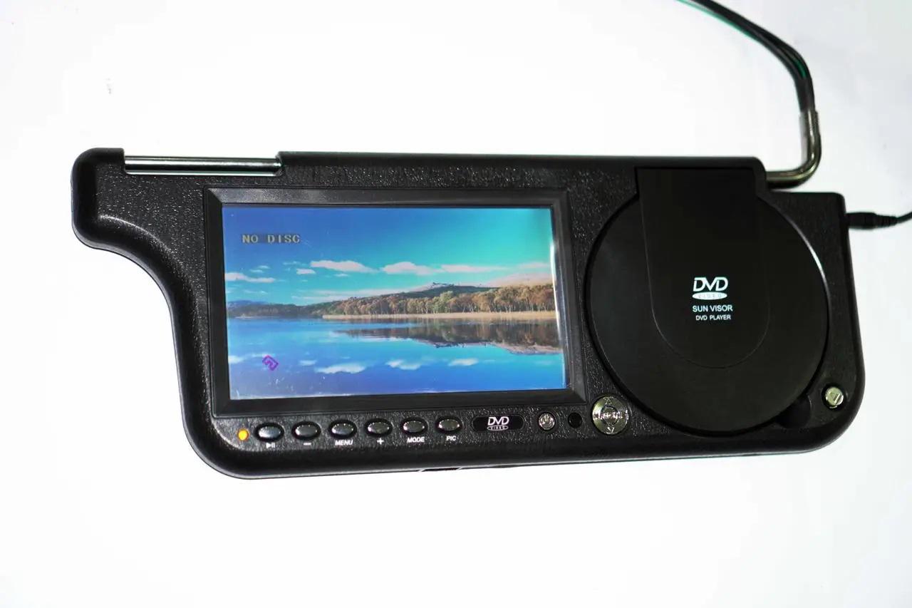 Автокозырек солнцезащитный с телевизором DVD/USB/SD 7" (2152174263)