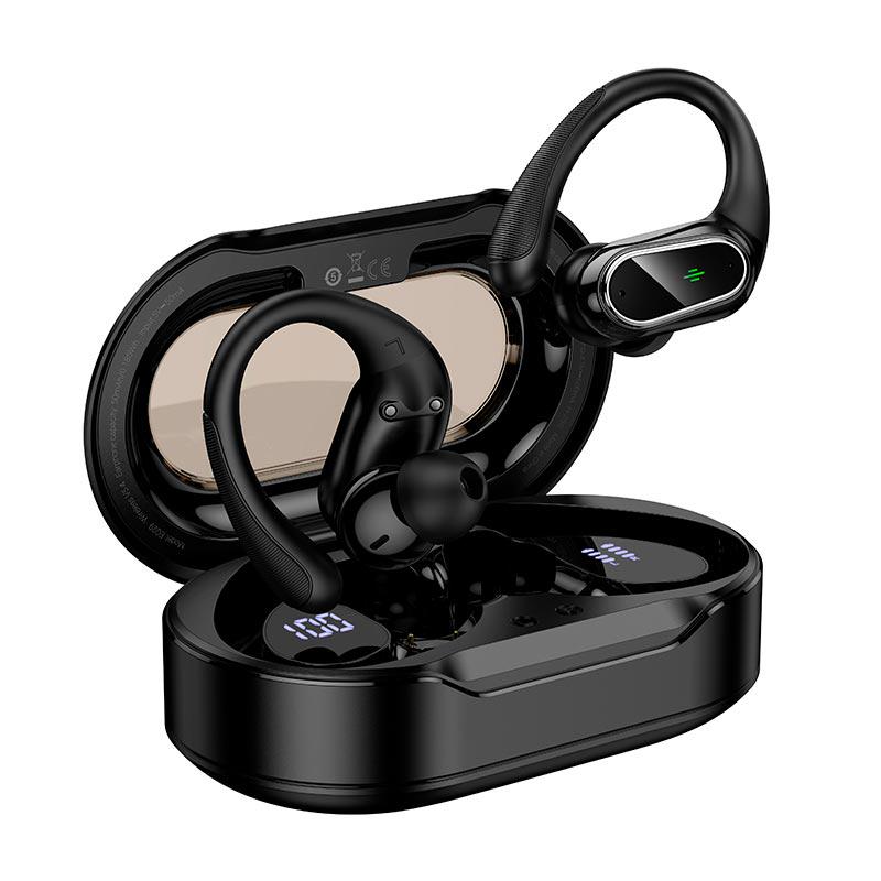 Навушники бездротові з LED-дисплеєм Hoco EQ29 Rhyme Bluetooth 5.4 Black (26775) Навушники бездротові з LED-дисплеєм Hoco EQ29 Rhyme Bluetooth 5.4 Black (26775)