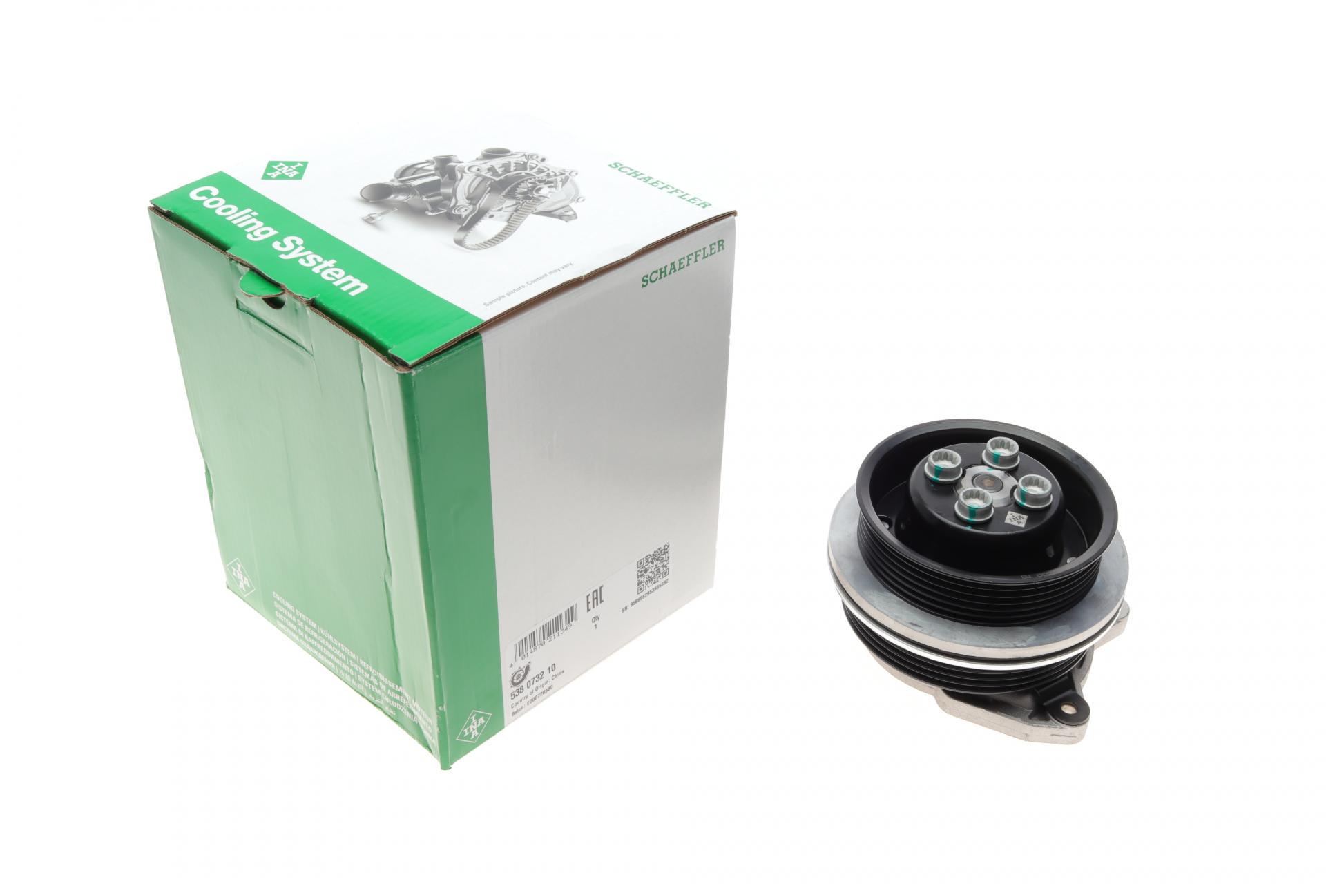 Водяная помпа INA Audi A1/VW Golf V/VI/Passat/Touran 1.4TSI/FSI 06-14 (538 0732 10)