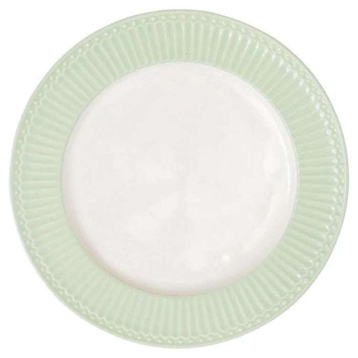 Тарілка обідня Alice GreenGate 26,5 см Світло-зелений (STWDINAALI3906) - фото 1 Тарілка обідня Alice GreenGate 26,5 см Світло-зелений (STWDINAALI3906) - фото 1