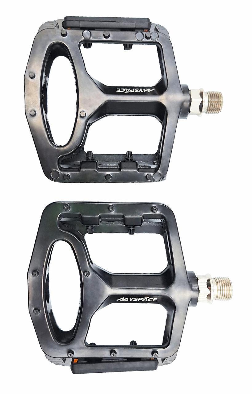 Педали велосипедные алюминиевые Myspace JTB004 на промподшипниках Черный (G0001171) - фото 3