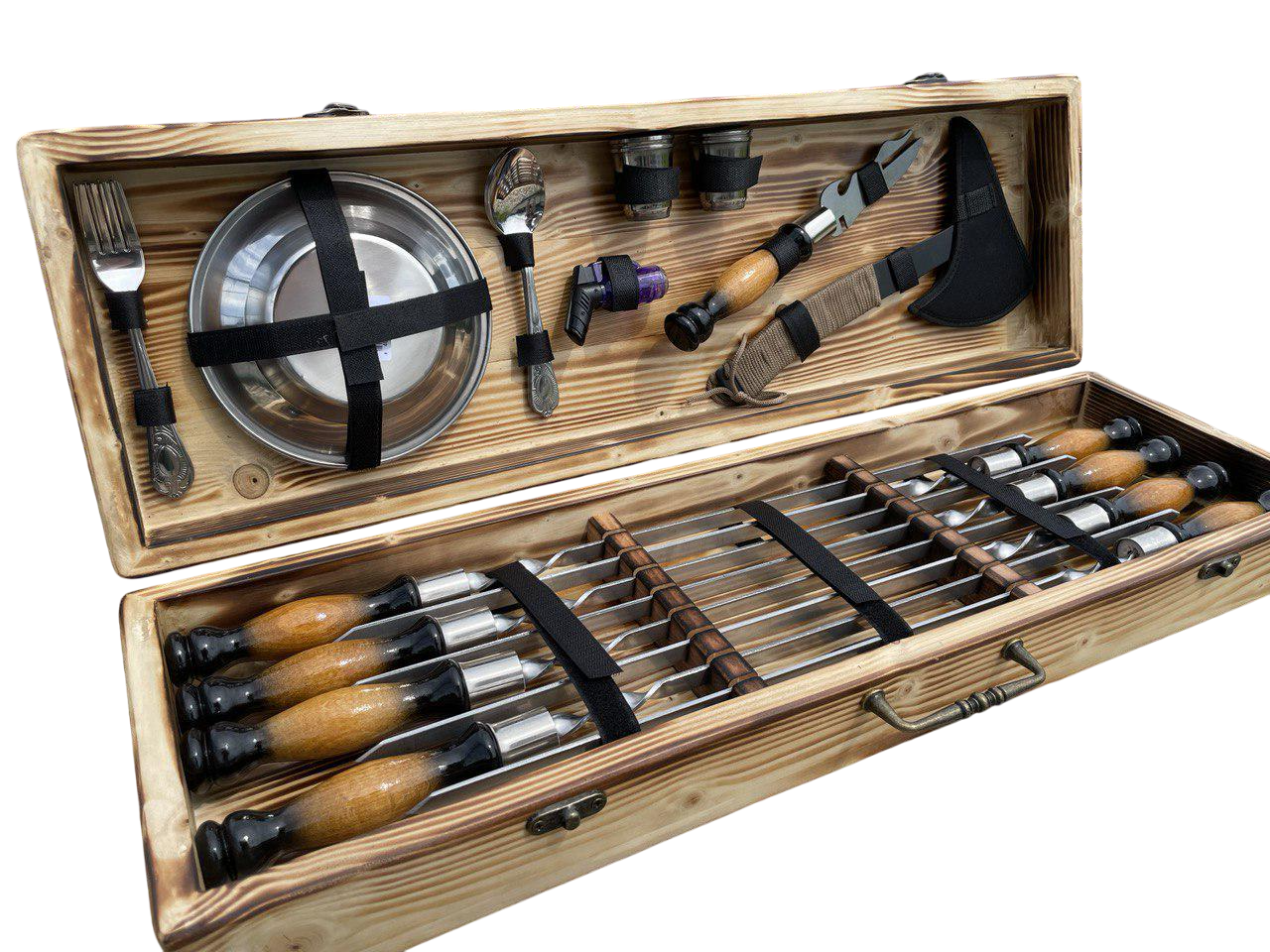 Набір шампурів Форест-6 у кейсі (11214363)