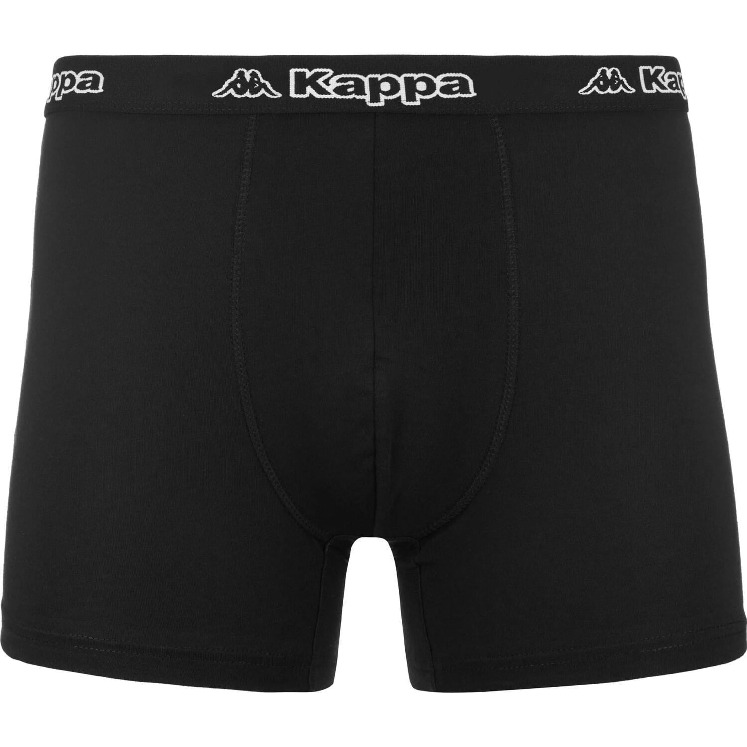 Трусы боксерки Kappa BOXER UOMO ELASTICO ESTERNO LOGATO K1211 Nero M Черный (56918-48)