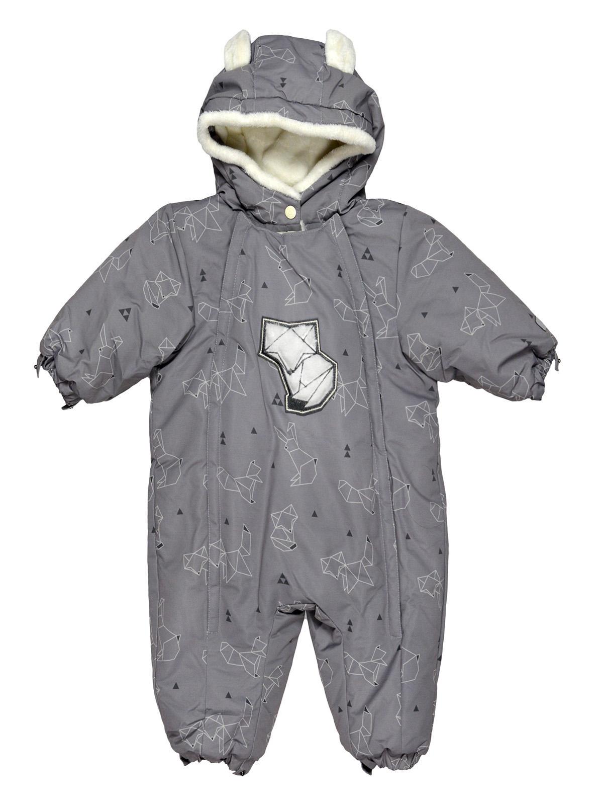Комбінезон Conifere 86 см Сірий (CF15018) - фото 2 Комбінезон Conifere 86 см Сірий (CF15018) - фото 2