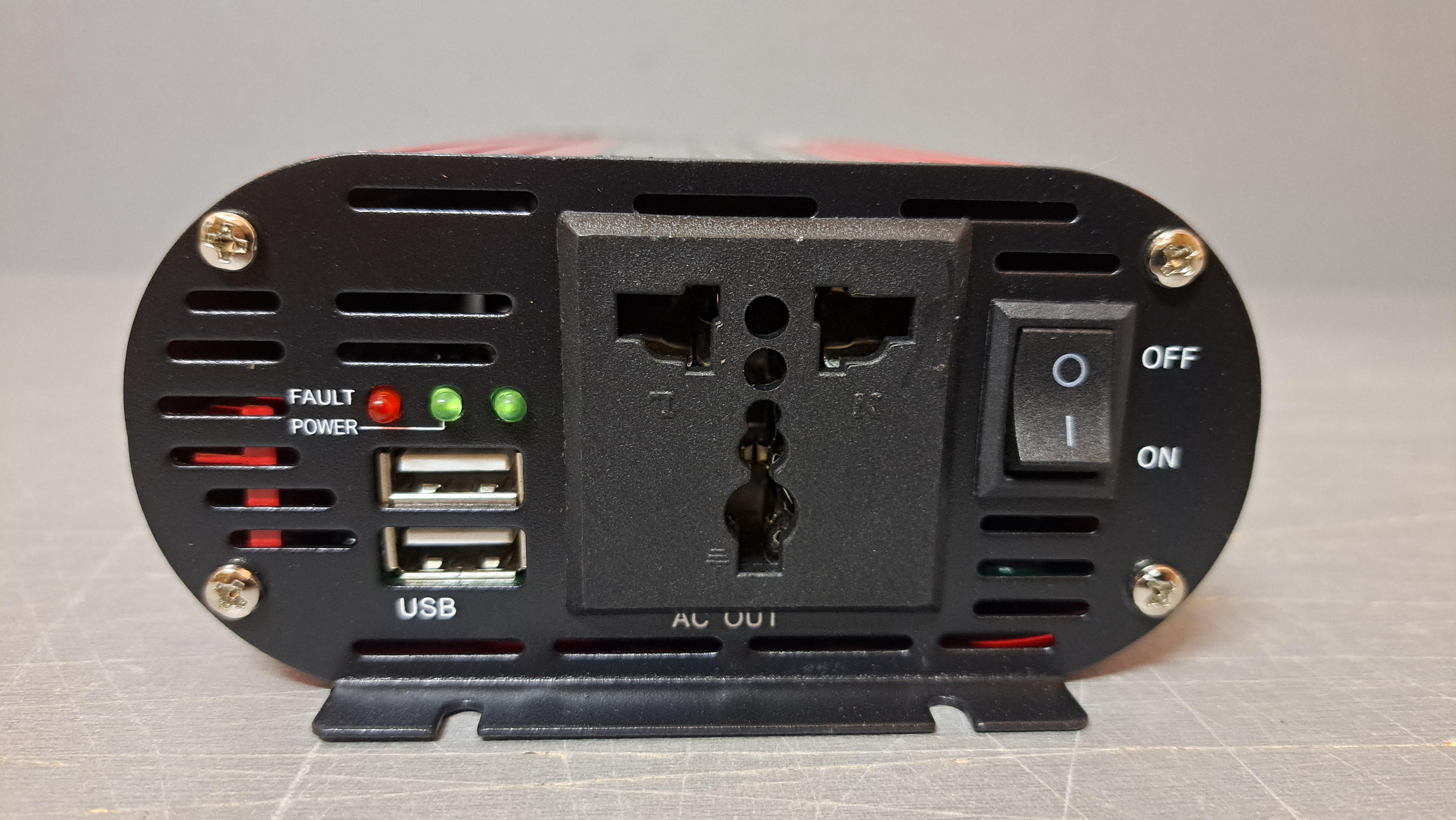 Преобразователь напряжения WIMPEX 12-220V 1000W с сдвоенным USB - фото 8 Преобразователь напряжения WIMPEX 12-220V 1000W с сдвоенным USB - фото 8