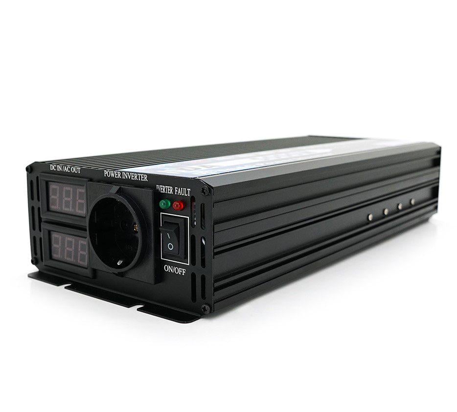 Інвертор напруги VOLTRONIC DA5000Q 12/220V з правильною синусоїдою 2500Вт (56769)