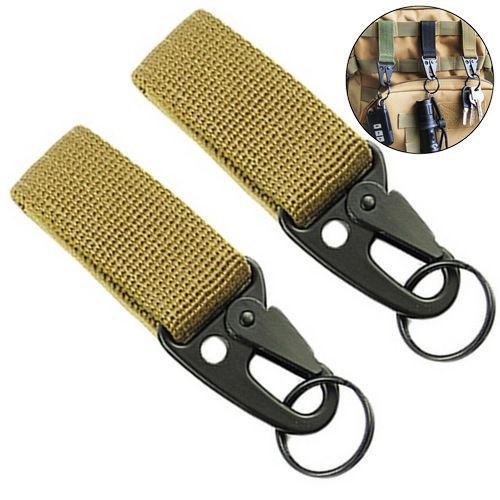 Пряжка-карабин с кольцом Storm Metall MOLLE 2 шт. Хаки (8242458) - фото 2 Пряжка-карабин с кольцом Storm Metall MOLLE 2 шт. Хаки (8242458) - фото 2