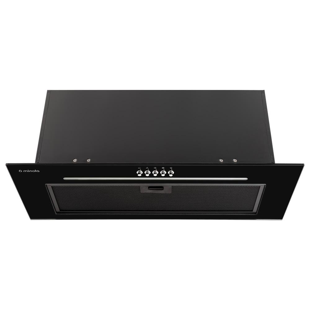 Вытяжка полновстраиваемая Minola HBI 7664 BL Glass 1000 LED Line