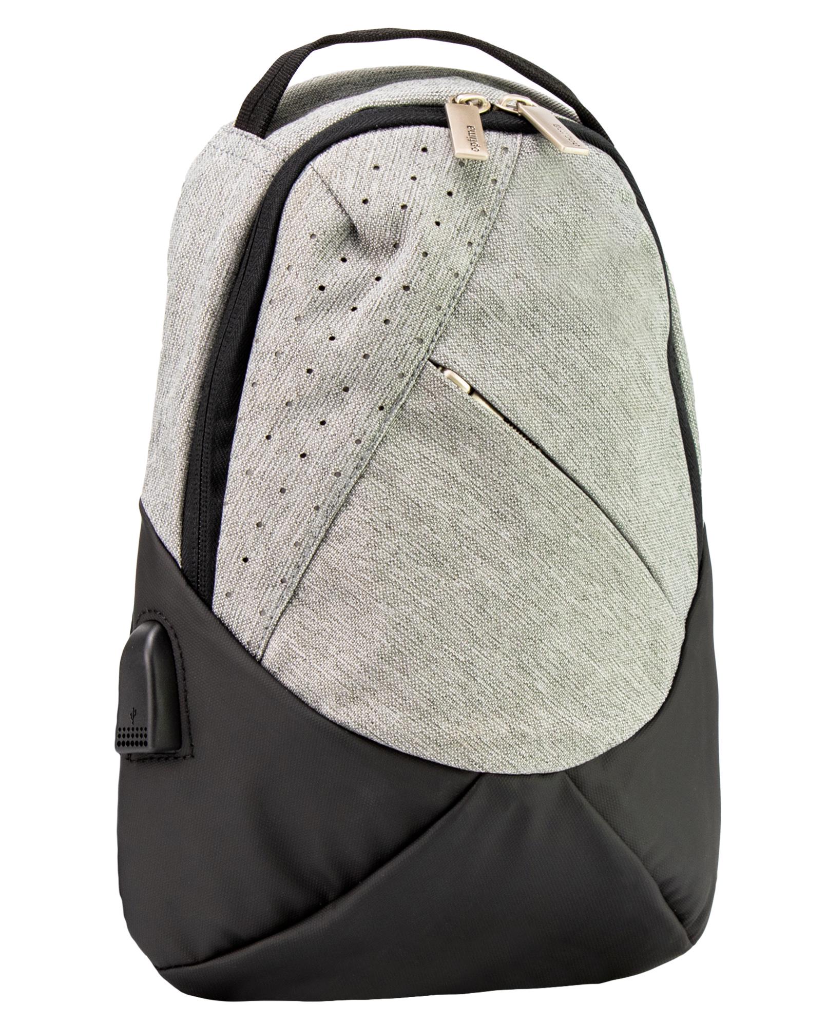 Рюкзак на плечо Optima 6-15 л Черно-серый (O96912-02)