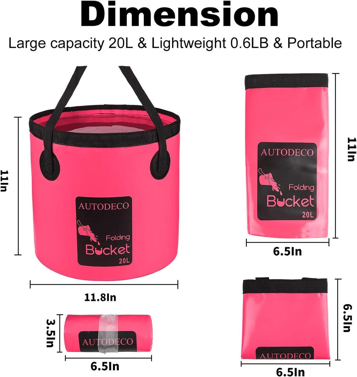 Відро складне для води 20 л - фото 3 Відро складне для води 20 л - фото 3