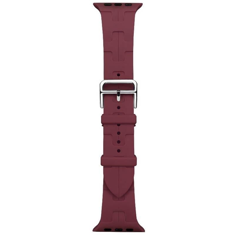 Ремінець Kilim для Apple Watch 38/40/41/42 мм Wine red (00000075862_5)