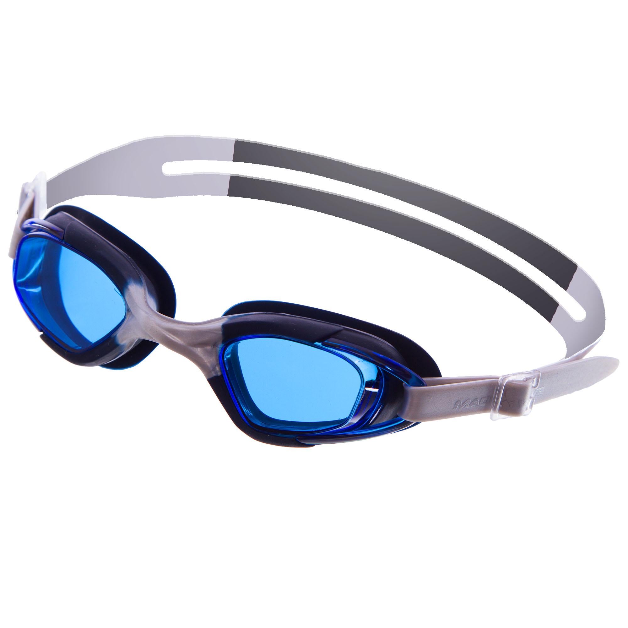 Очки для плавания юниорские MadWave JUNIOR MICRA MULTI II M041901 Черный (M041901_Черный)