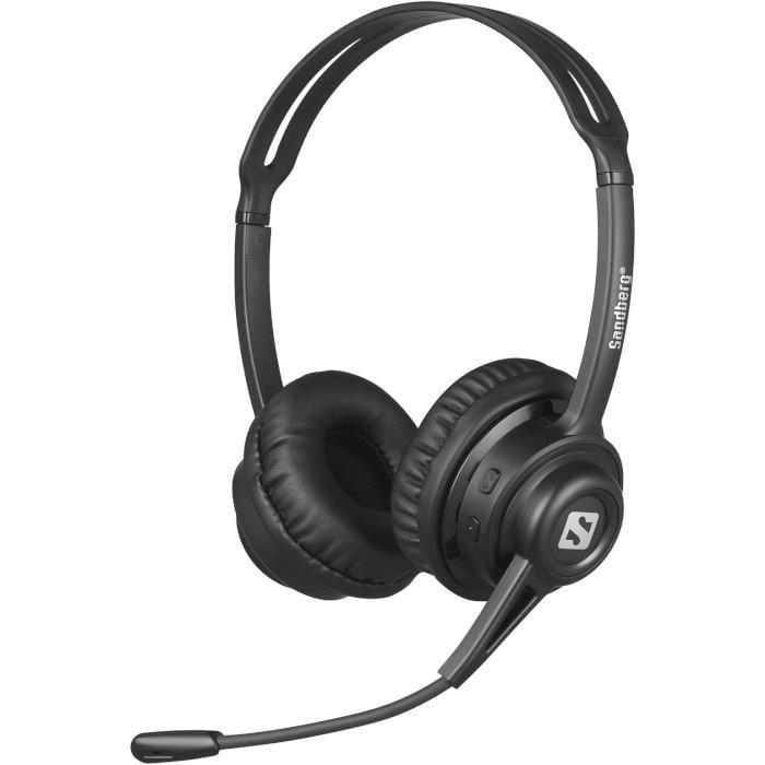 Гарнитура беспроводная Sandberg Wireless Office Headset Pro+ ANC ENC Black (126-44)