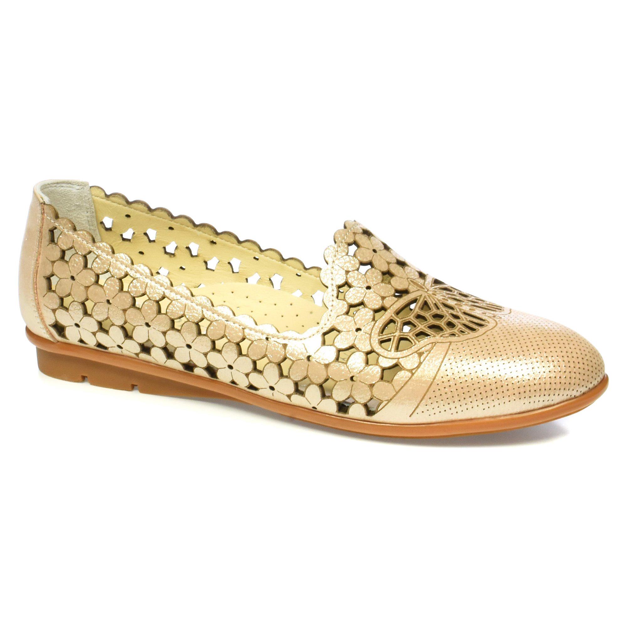 Туфли женские весенние La Pinta р. 39 Бежевый (08838-39)