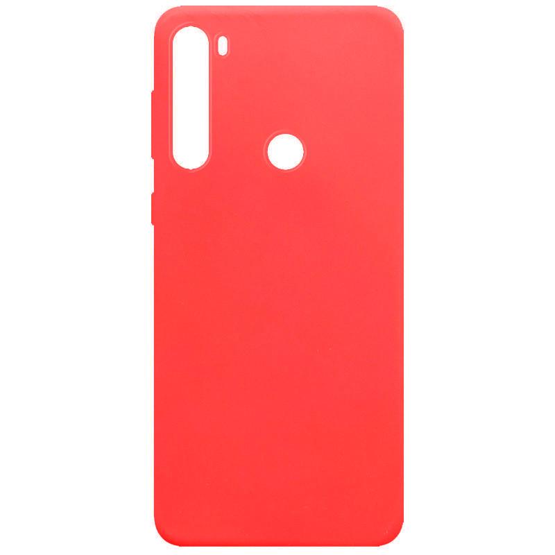 Противоударный Силиконовый Чехол Candy для Xiaomi Redmi Note 8T Красный