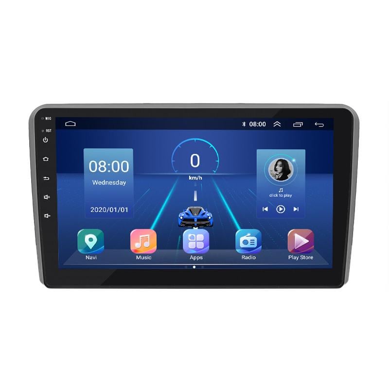 Автомагнитола штатная Lesko 4G/Wi-Fi/GPS для Audi A3 II 8P Рестайлинг 1 2004-2008 6/128Gb 9" (1697538256)