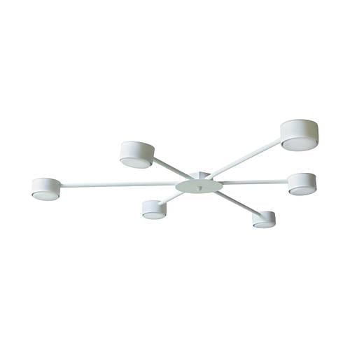 Потолочный светильник MSK ELECTRIC Copter на шесть круглых плафонов под лампы GX53 Белый (NL 8040-6 WH) Потолочный светильник MSK ELECTRIC Copter на шесть круглых плафонов под лампы GX53 Белый (NL 8040-6 WH)