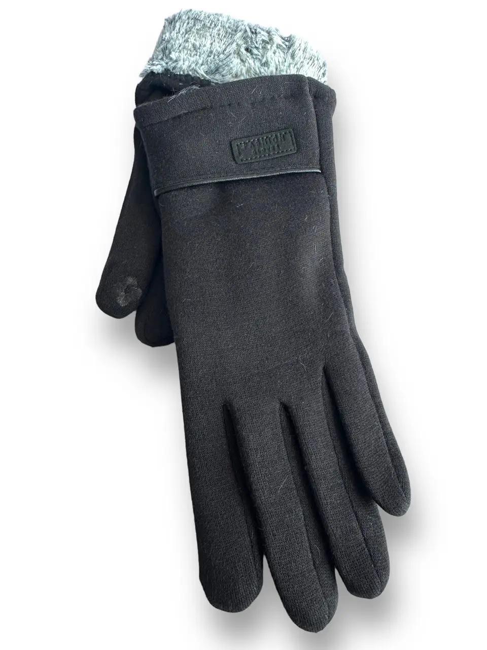 Перчатки женские сенсорные 1-35 р. 7,5 Серый (DR018057)