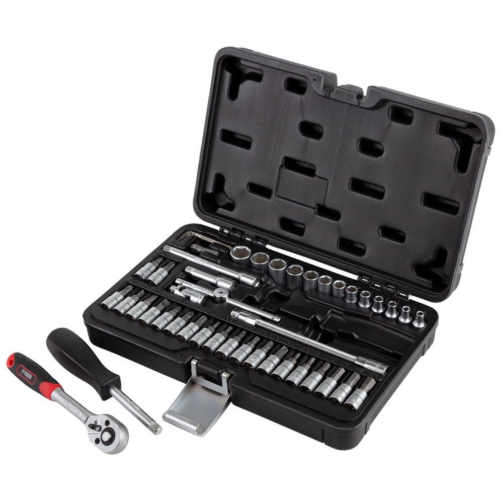 Набір насадок торцевих/біт Ultra CrV Taiwan 1/4" 46 шт. (6003162) - фото 2