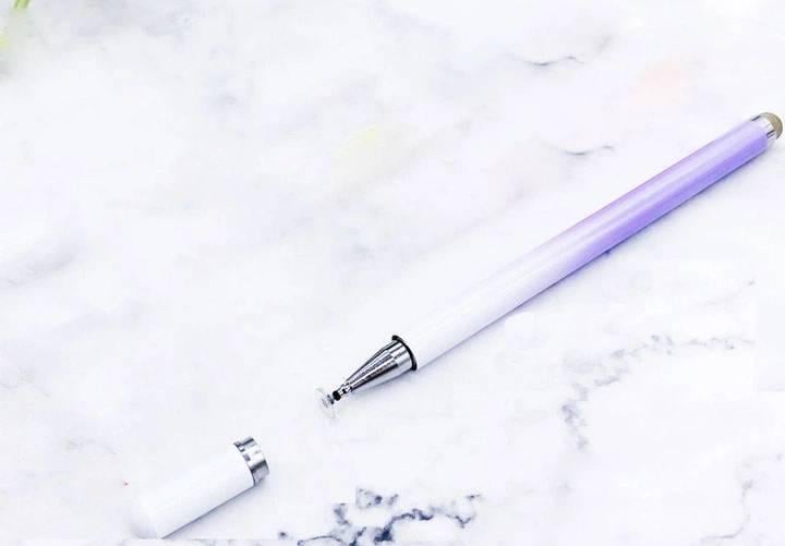 Стилус двосторонній для малювання 2в1 Фіолетовий - фото 4