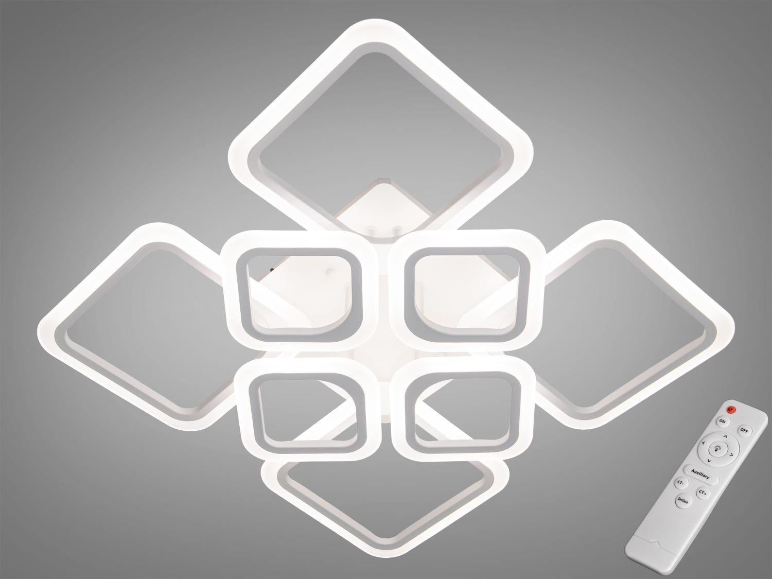 Люстра LED Diasha 150W HA8060/4+4WH Белый