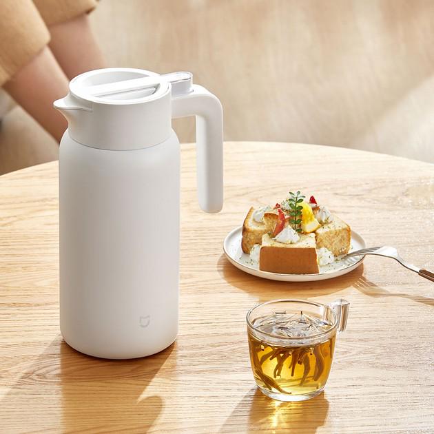 Термос MiJia Thermos Pot MJBWH01PL 1,8 л White - фото 2