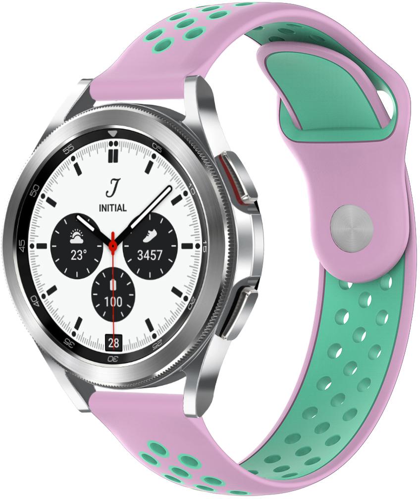 ᐉ Ремешок Sport для Galaxy Watch 4 Classic 42 мм Turquoise Pink (23480-50)
