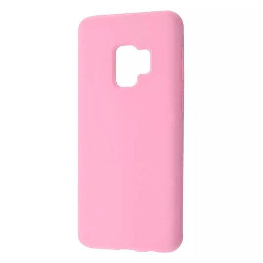 Чехол-накладка для телефона WAVE Full Silicone Cover Samsung Galaxy S9 Pink sand (237260007)