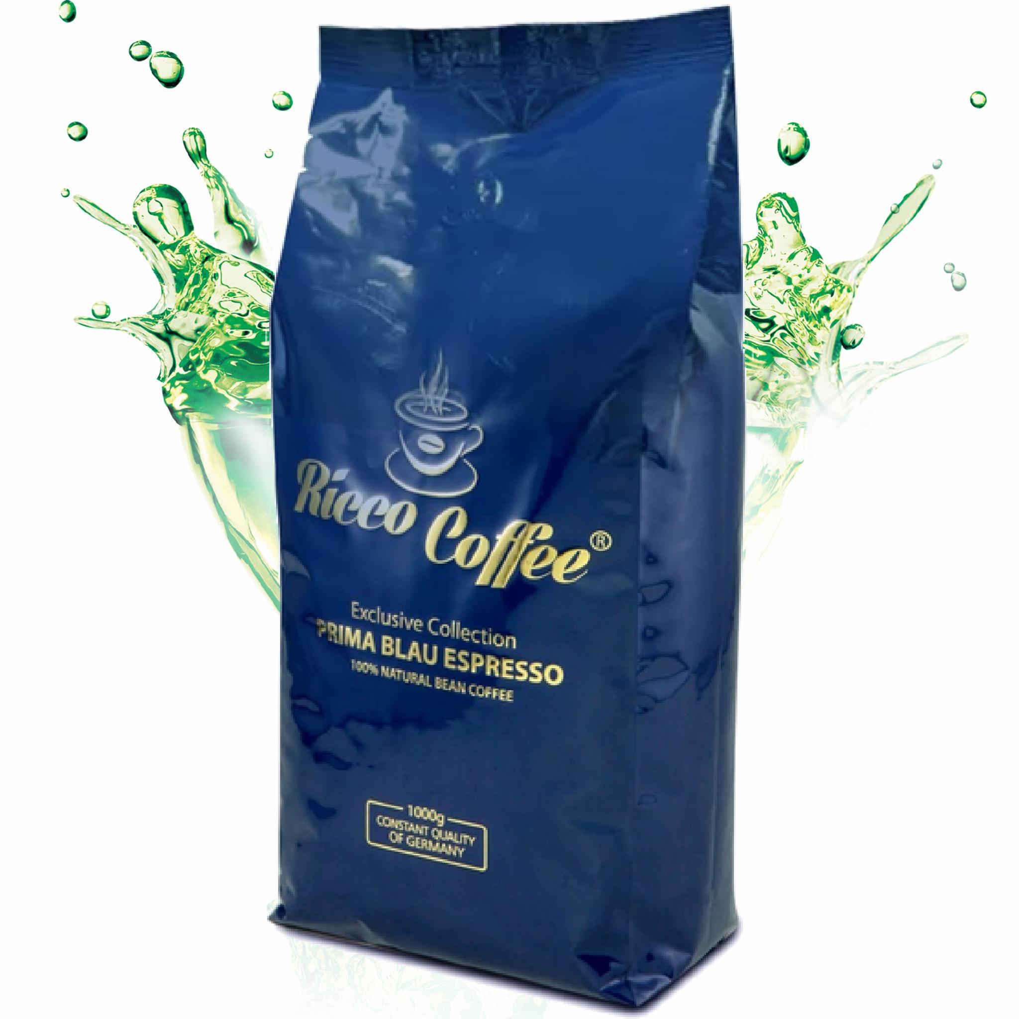 Кофе в зернах Ricco Coffee Blau Espresso 10/90 1 кг