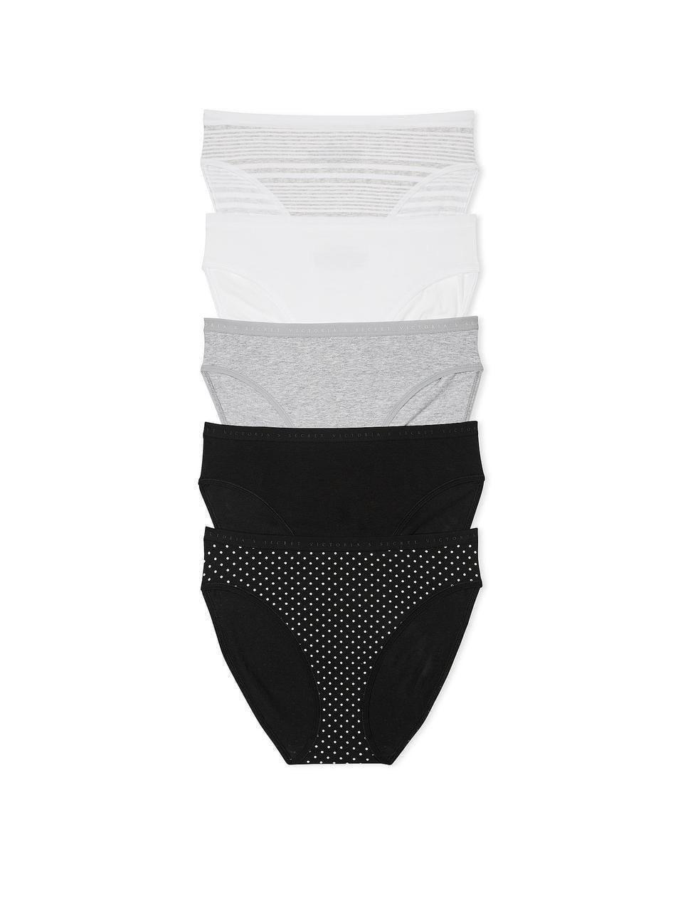 Набір трусиків Victoria's Secret Cotton бріфи S Різнокольоровий (2468453522)