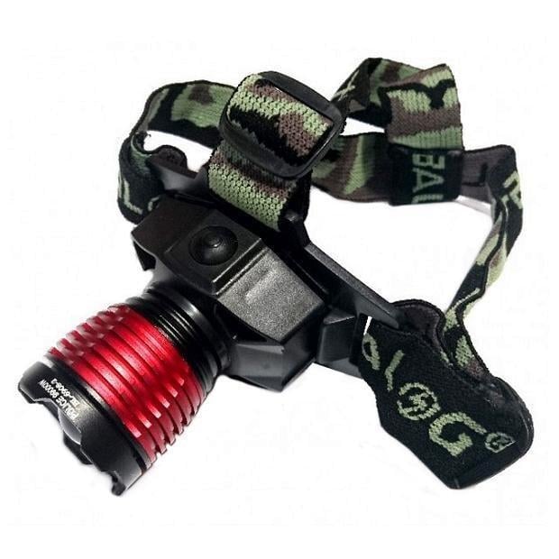 Налобный Ультрафиолетовый фонарь BL 6908-2 Cree XR-E Q5