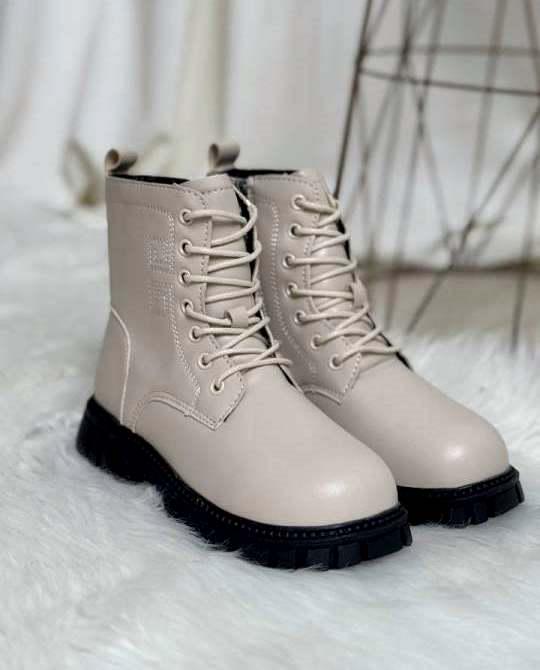 Ботинки детские Леопард р. 34 Бежевый (29918539) - фото 4