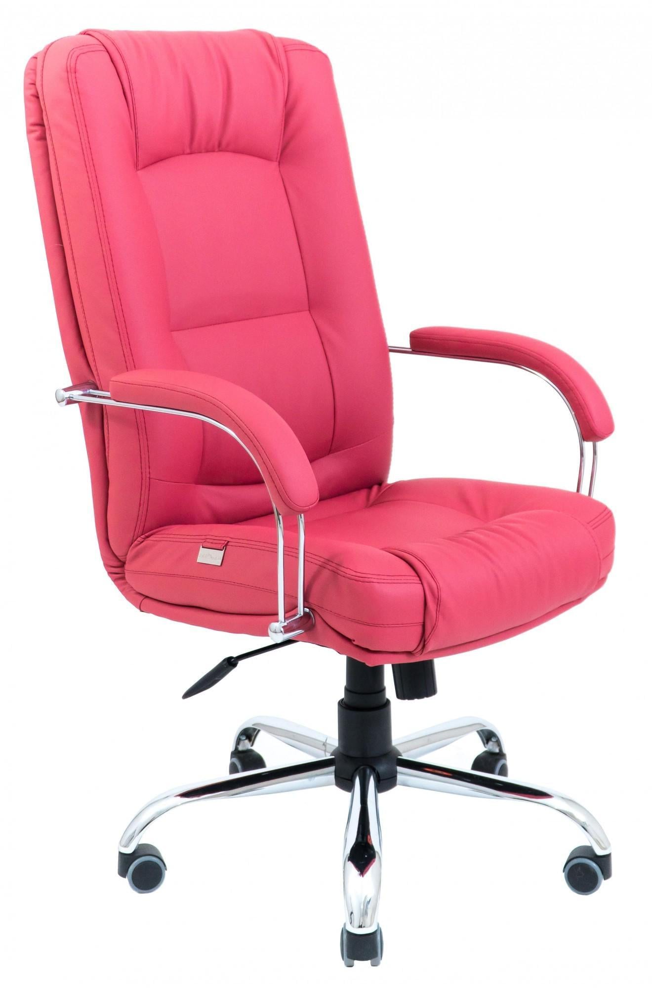 Кресло Alberto Fly 2237 хром М1 Tilt Розовый (rich_00049)