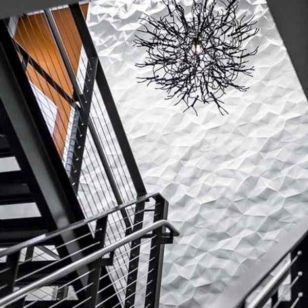 Панель 3д гипсовая Жатая бумага (1003) - фото 6