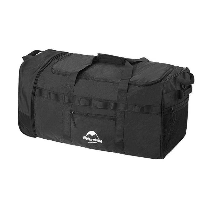 Сумка Naturehike XS03 Folding Tug Bag 88 Black (NH21LX003) - фото 1